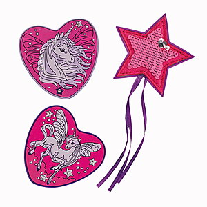 DerDieDas Buttons Pretty Unicorn